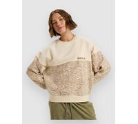 Roxy Gone Wild Block Sweater parchment animal floral Damen Gr. S