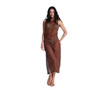 Strandkleid ROXY "Playa Mood", Damen, Gr. M, US-Größen, cappuccino, Obermaterial: 50% Walkfrottier, 50% Microfaser;, Kleider Strandkleid (12550753-M) cappuccino