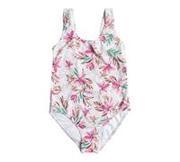 Roxy Happy Tropical - One-Piece Swimsuit for Girls 6-16 - Badeanzug - Mädchen 6-16 - Weiss.