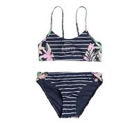 Roxy - Kid's Ilacabo Active Bralette Set - Bikini, Gr. 140 10 Years, blau (NavalAcademyIlacaboSwim)