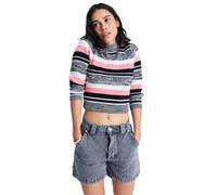 Roxy Island Hopper Hochtaillen-denim-shorts 26 Lava
