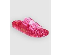 Sandale ROXY "Kattie Glitter", Damen, Gr. 9(40), sangria sunset, Obermaterial:Obermaterial: 95% Synthetik-PVC/ 5% Synthetik-Kunststoffschnalle, Futter: N/A, Laufsohle: 100% Synthetik-PVC;, Schuhe Sand