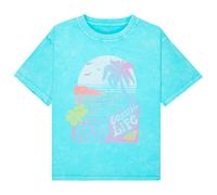 Roxy - Kid's Eveoversize Washed - T-Shirt, Gr. 146-158 12 Years - L, türkis (AquaSplash)