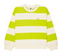 Roxy - Kid's Little Things Crew - Pullover, Gr. 140-146 10 Years - M, weiß (DaiquiryGreenStrictlyStripe)