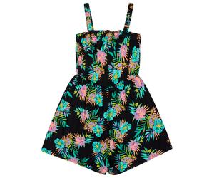 Roxy - Kid's Playa Baby Printed - Jumpsuit, Gr. 128-140 8 Years - S, bunt (AnthraciteAquarellaActiveRg)