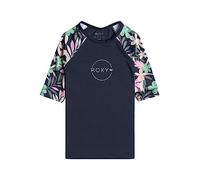 Roxy Kurzärmliges Surf-T-Shirt mit UPF 50 für Mädchen 6-16 Blau