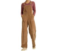 Roxy - Latzhose aus Kordsamt - Trailblazer Overall Woodsmoke für Damen aus Baumwolle - Größe S - Braun Braun S
