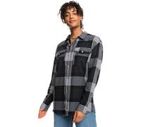 Roxy Let It Go Flannel - Langärmliges Hemd für Frauen Schwarz