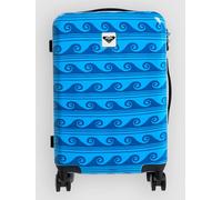 Roxy Like A Seashell 39l Koffer Auf Rollen One Size Silver Lake Blue Make A Spl Ax