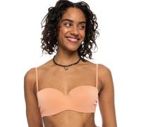 Roxy Love The Beach Vibe - Bandeau Bikini Top for Women - Bandeau-Bikinioberteil - Frauen - M - Rosa.