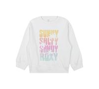 Roxy Mädchen Oversized Pullover Crewneck Sweatshirt Weich & Bequem, Sunny Salty, 8-10