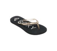 Roxy Mädchen Rg Viva Sparkle Sandale, Black M Gold, 30 EU