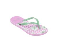 Roxy Mädchen Rg Viva Stamp Ii Sandale, Green Pink, 35 EU