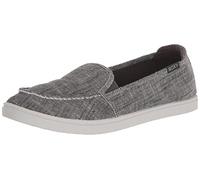 Roxy Damen Minnow Reinschlüpfen Sneaker, Schwarzer Waschkern, 35 EU