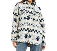 Roxy Morning Crush Shacket Fleece Jacke S Parchment Morning Crush