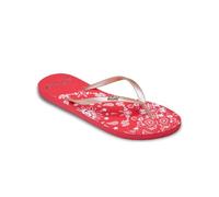 Roxy New Viva Printed - Flip-flops - Frauen - 41 - Rot.