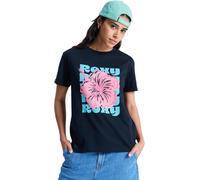 T-Shirt ROXY "Oceanregular Poster", Damen, Gr. XS, anthrazit, Obermaterial: 100% Walkfrottier;, Shirts T-Shirt (84500935-XS) anthrazit