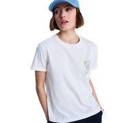 Roxy - Women's Oceanregular FB - T-Shirt, Gr. XS, weiß (CoconutMilk)