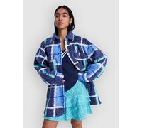 Roxy Over And Above Jacke dutch blue plaid fade Damen Gr. S