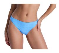Bikini-Hose ROXY "Paradise Wave", Damen, Gr. XS, US-Größen, silber lake blau make a splash, Obermaterial: 92% Microfaser, 8% Elasthan;, Badehosen Bikini-Hose (24738233-XS) silber lake blau make a spla