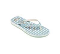Roxy RG Pebbles VII Sandale, Blue Plaid/White, 33 EU