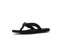 Roxy Porto Damen-Sandale mit Seilriemen, Schwarz 20, 40 EU