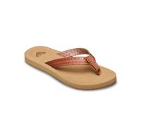 Sandale ROXY "Porto Motif", Damen, Gr. 8,5(39), tan, Obermaterial:Obermaterial: 95% synthetisches PU/5% Textilpolyester, Futter: k. A., Laufsohle: 100% TPR;, Schuhe Sandale (78961128-8,5) tan