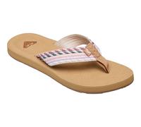 Roxy Sandale Porto Rope Damen Größe 39 Obermaterial 90% Microfaser/10% Baumwolle Natural/Crazy Pink