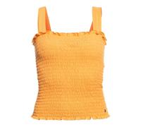 Roxy Postcard to Home - Smocked Top for Women - Gesmoktes Oberteil - Frauen - S - Orange.