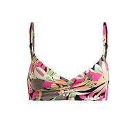 Roxy Printed Beach Classics - BH-Bikinioberteil für Frauen Schwarz