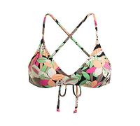 Roxy Printed Beach Classics - BH-Bikinioberteil für Frauen Schwarz