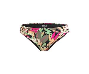 Roxy Printed Beach Classics - Hipster-Bikiniunterteil für Frauen Schwarz