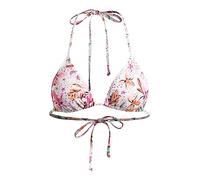 Roxy Printed Beach Classics - Tiki-Tri-Bikinioberteil für Frauen Weiß
