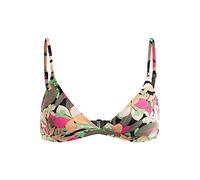 Roxy Bikini Top Printed Beach Classics Triangle Top Flowers : L