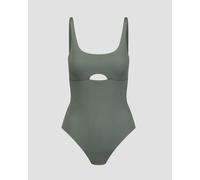 Roxy Pro The Double Line Badeanzug Erjx103588-gzc0 Grün;Grau XS