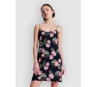 Roxy Rainbow Shores Mini Kleid anthracite paradise fleur Damen Gr. M