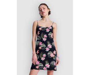 Roxy Rainbow Shores Mini Kleid anthracite paradise fleur Damen Gr. XS