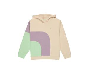 Roxy Remember The Name - Kapuzenpulli mit Colour Blocking - Mädchen 4-16 - 14 - Beige.