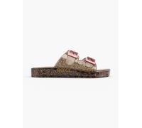 ROXY Rg Kattie Glitter Slides Schwarz, Kinder, Größe: 32