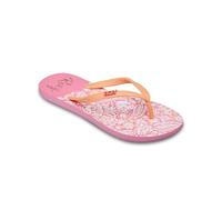 Sandale ROXY "Rg Viva Stamp", Jungen, Gr. 2(32), pink (oak, gold), Obermaterial: 98% synthetisches Tr/ 2% Metall, Futter: 100% synthetisches Tr, Laufsohle: 100% Schwammgummi., Schuhe Sandale (81576130