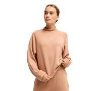 Roxy Rise & Vibe Sweet High Neck Funktionsshirt cafe au lait Damen Gr. L