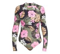 Roxy ROXY Pro The Overhead - Long Sleeve One-Piece Swimsuit for Women - Langärmliger Badeanzug - Frauen - XL - Schwarz.