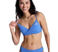 Bandeau-Bikini-Top ROXY "Solid Essentials", Damen, Gr. M, Cup B, dutch blau, Obermaterial: 85% Microfaser, 15% Elasthan;, Bikini-Oberteile (26414018-M) dutch blau