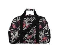 Roxy Seesack, Reisen, Arbeit, Fitnessstudio, Fitness, Strand, Alltag, recycelte Materialien, Feel Happy - Anthrazit, windgekehrtes Blumenmuster, Feel Happy Große Seesack