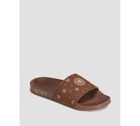 Roxy Slippy Iv Badesandalen Mit Print Arjl100909-chl Braun 42