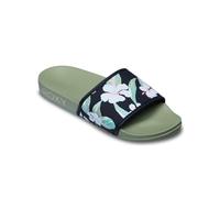 Sandale ROXY "Slippy Iv", Damen, Gr. 7(37), oil grün, Obermaterial:Obermaterial: 100% PU, Futter: 100% Textil, Laufsohle: 100% EVA;, Schuhe Sandale (92244933-7) oil grün