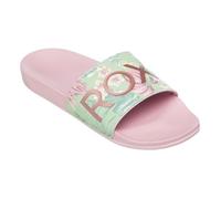 Roxy Slippy Slider Sandals for Women Badeschuhe Frauen 37 Grün