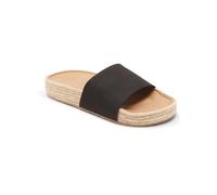 Roxy Slippy - Slider Sandals for Women - Badeschuhe - Frauen - 37 - Schwarz.