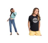 Roxy Slow Swell - Elastische Jeans mit Relaxed Fit für Frauen & Epic Afternoon - T-Shirt für Frauen