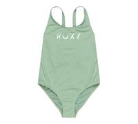 Roxy - Girl's Solid Active One Piece - Badeanzug, Gr. 116 6 Years, grün (Basil)